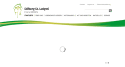 Desktop Screenshot of ludgeri-stiftung.de